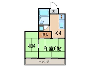 幸マンションの物件間取画像